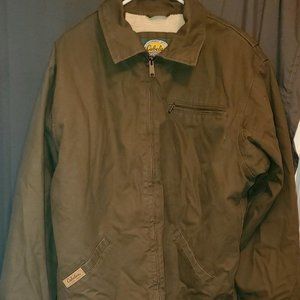 Cabela's brown coat, size L Tall